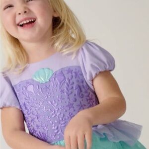 Little Sleepies Disney Princess Ariel Dress Size 3T
